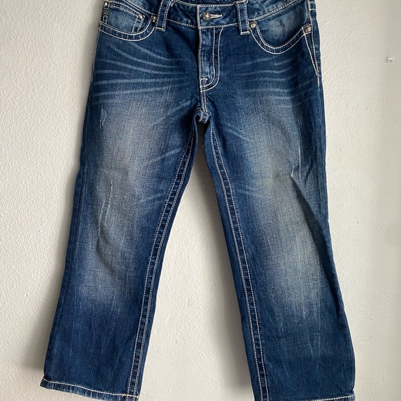 Miss Me Blue Denim Jeans - Picture 2 of 9